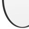 Flash Furniture 30" Round Black Metal Framed Accent Wall Mirror HFKHD-0GD-CRE8-812315-GG - alternate 2
